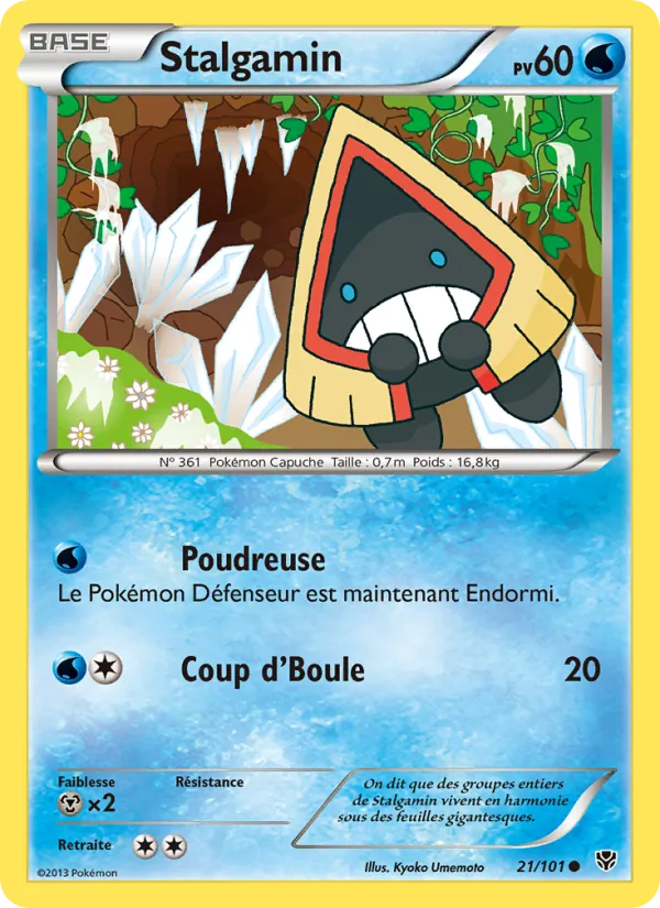 Carte Pokémon Stalgamin de l'extension Explosion Plasma