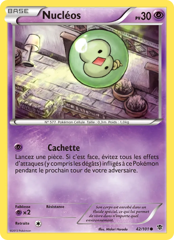 Carte Pokémon Nucléos de l'extension Explosion Plasma