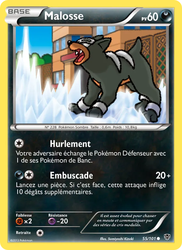 Carte Pokémon Malosse de l'extension Explosion Plasma