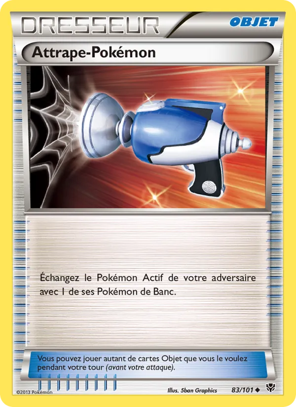Carte Pokémon Attrape-Pokémon de l'extension Explosion Plasma