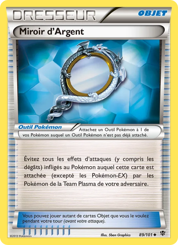 Carte Pokémon Miroir d’Argent de l'extension Explosion Plasma
