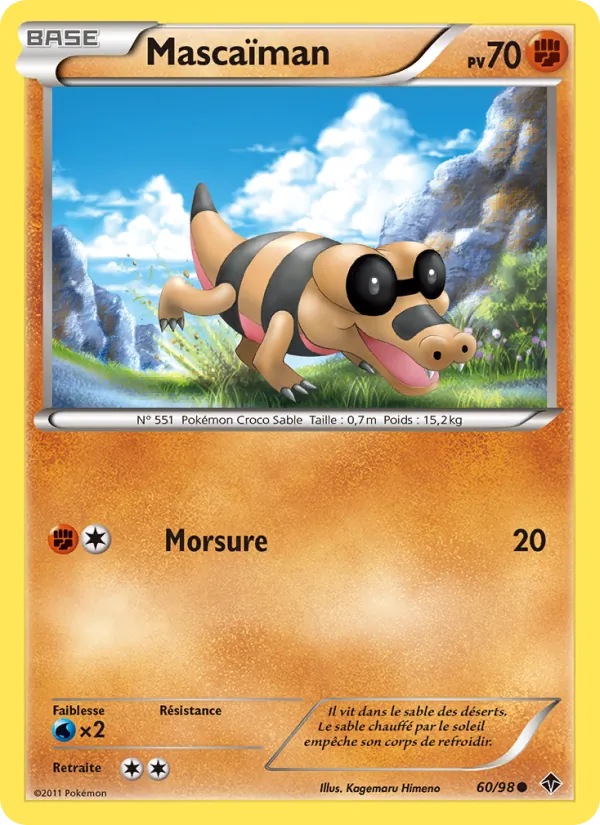 Carte Pokémon Mascaïman de l'extension Pouvoirs Émergents