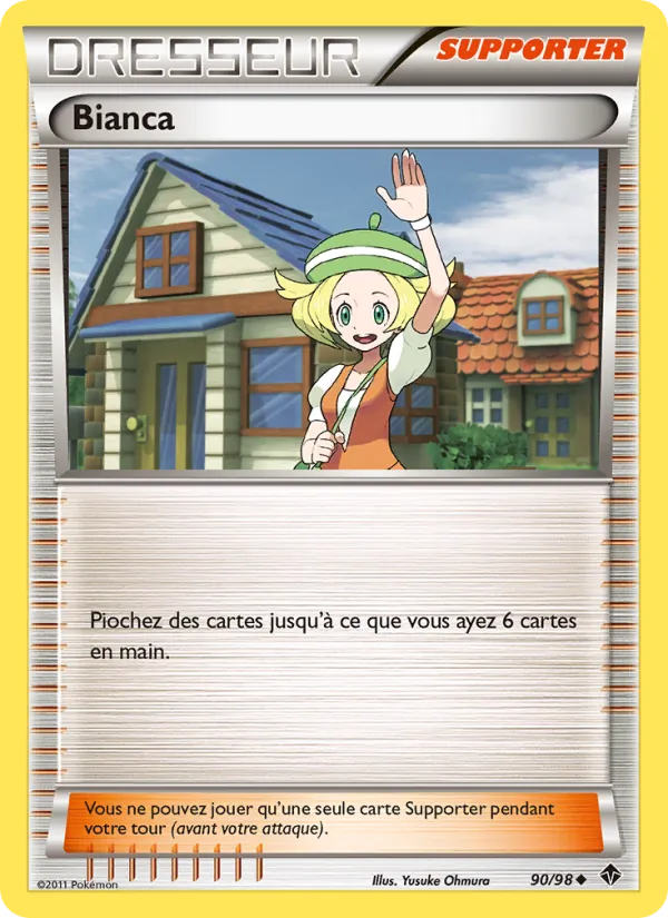 Carte Pokémon Bianca de l'extension Pouvoirs Émergents