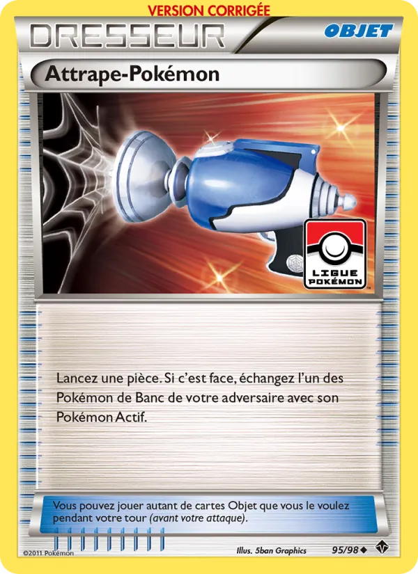 Carte Pokémon Attrape-Pokémon de l'extension Pouvoirs Émergents