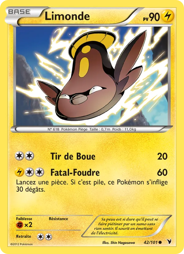 Carte Pokémon Limonde de l'extension Nobles Victoires