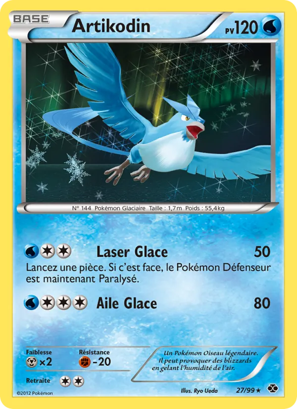 Carte Pokémon Artikodin de l'extension Destinées Futures