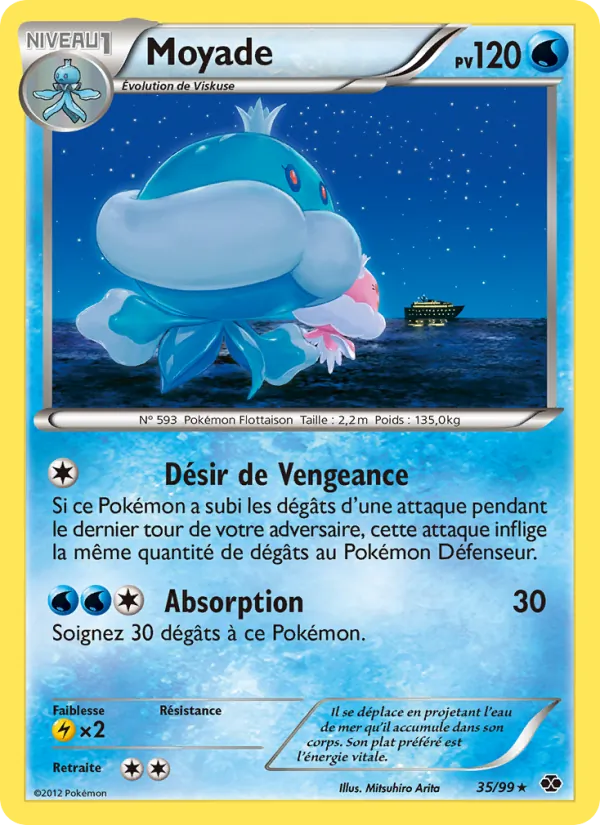 Carte Pokémon Moyade de l'extension Destinées Futures