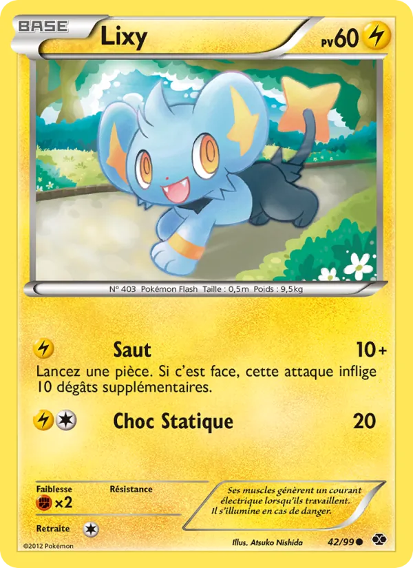 Carte Pokémon Lixy de l'extension Destinées Futures