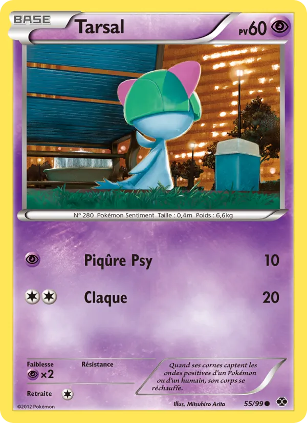 Carte Pokémon Tarsal de l'extension Destinées Futures