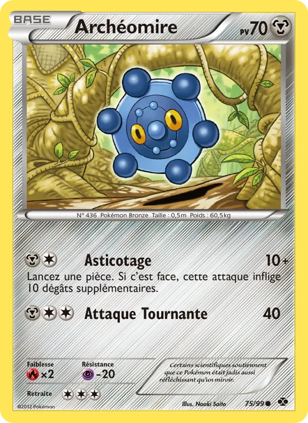 Carte Pokémon Archéomire de l'extension Destinées Futures
