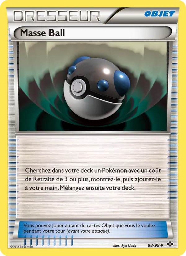 Carte Pokémon Masse Ball de l'extension Destinées Futures