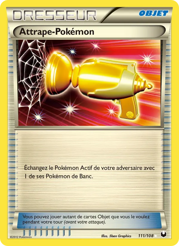 Carte Pokémon Attrape-Pokémon de l'extension Explorateurs Obscurs