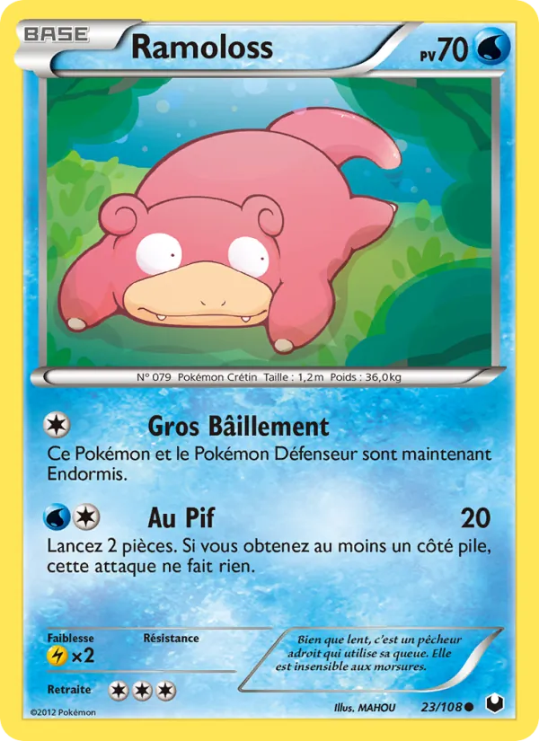 Carte Pokémon Ramoloss de l'extension Explorateurs Obscurs