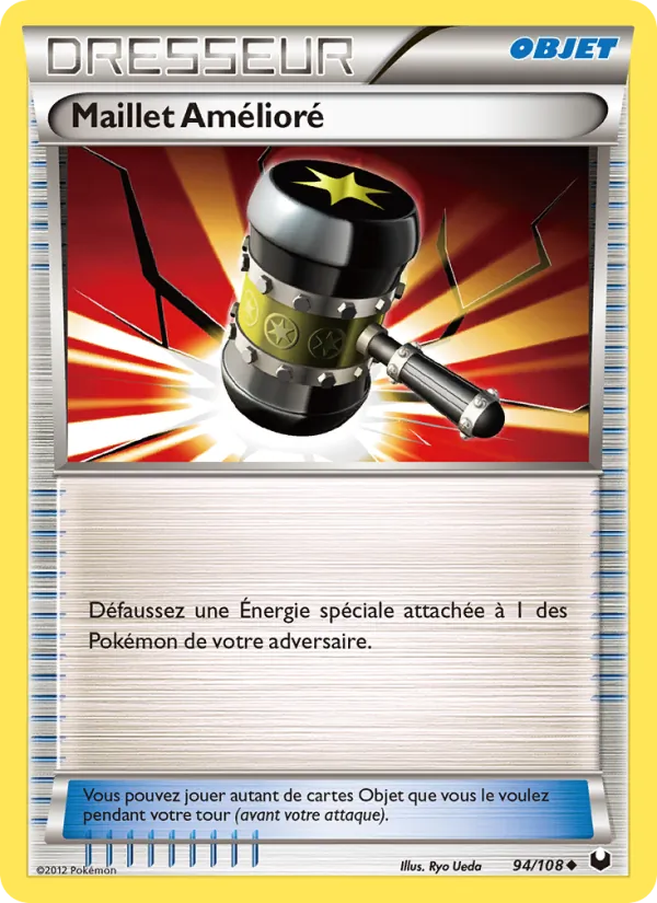 Carte Pokémon Maillet Amélioré de l'extension Explorateurs Obscurs