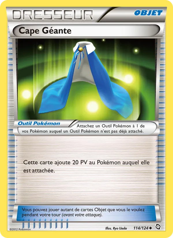 Carte Pokémon Cape Géante de l'extension Dragons Éxaltés