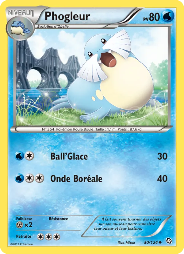 Carte Pokémon Phogleur de l'extension Dragons Éxaltés