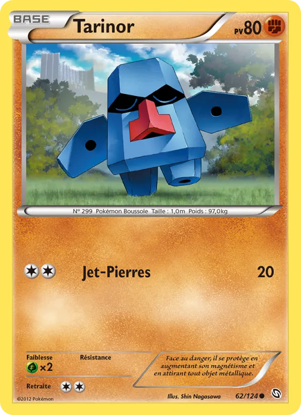 Carte Pokémon Tarinor de l'extension Dragons Éxaltés