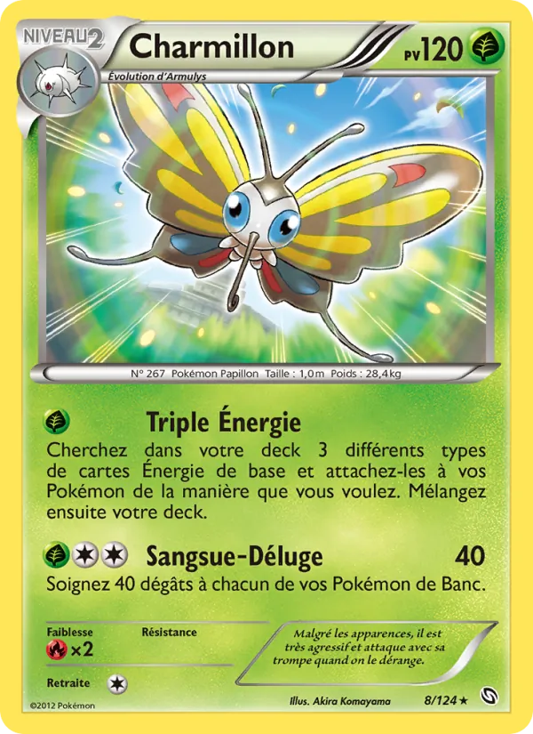 Carte Pokémon Charmillon de l'extension Dragons Éxaltés