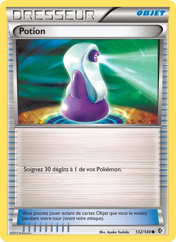 Carte Pokémon Potion de l'extension Frontières Franchies