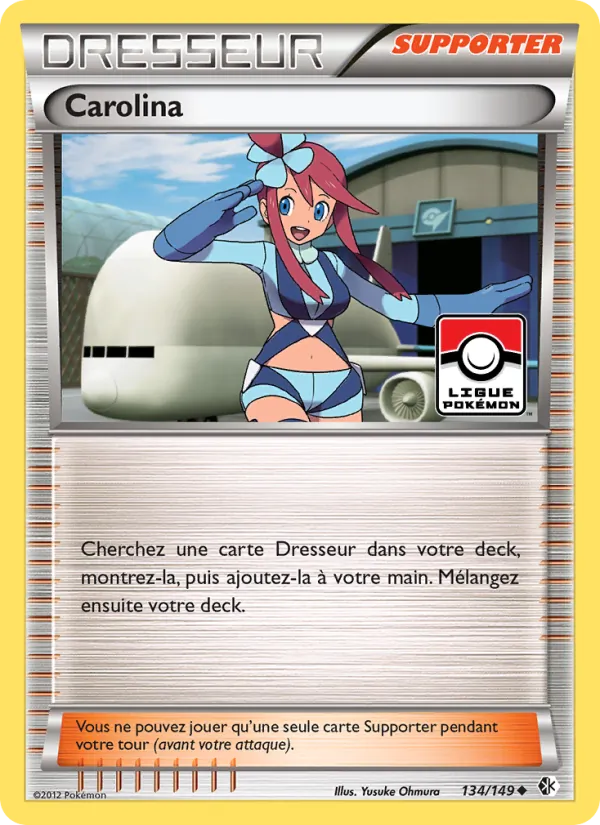 Carte Pokémon Carolina de l'extension Frontières Franchies