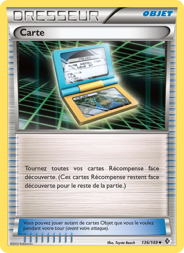 Carte Pokémon Carte de l'extension Frontières Franchies