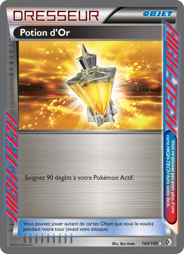 Carte Pokémon Potion d’Or de l'extension Frontières Franchies