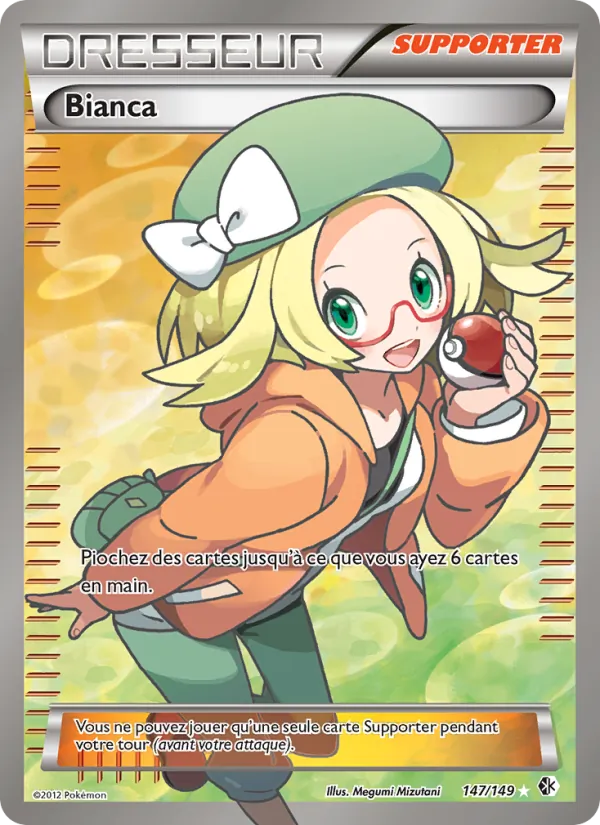 Carte Pokémon Bianca de l'extension Frontières Franchies