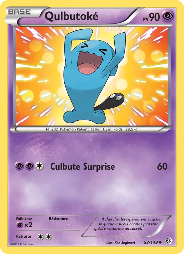 Carte Pokémon Qulbutoké de l'extension Frontières Franchies