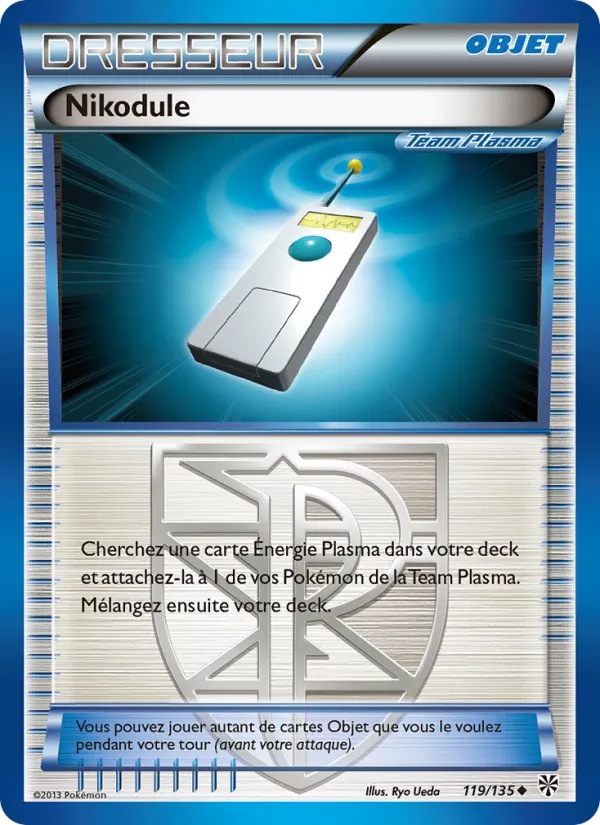 Carte Pokémon Nikodule de l'extension Tempète Plasma