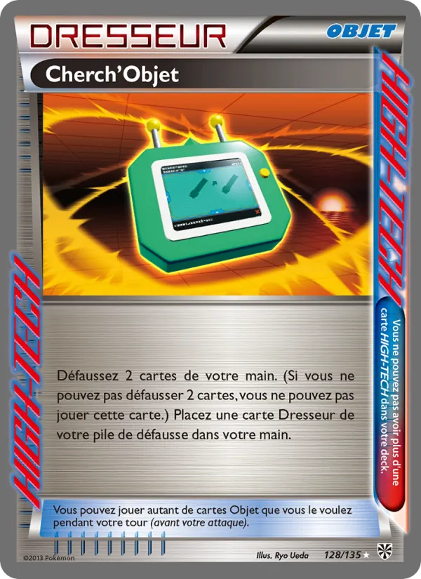 Carte Pokémon Cherch’Objet de l'extension Tempète Plasma