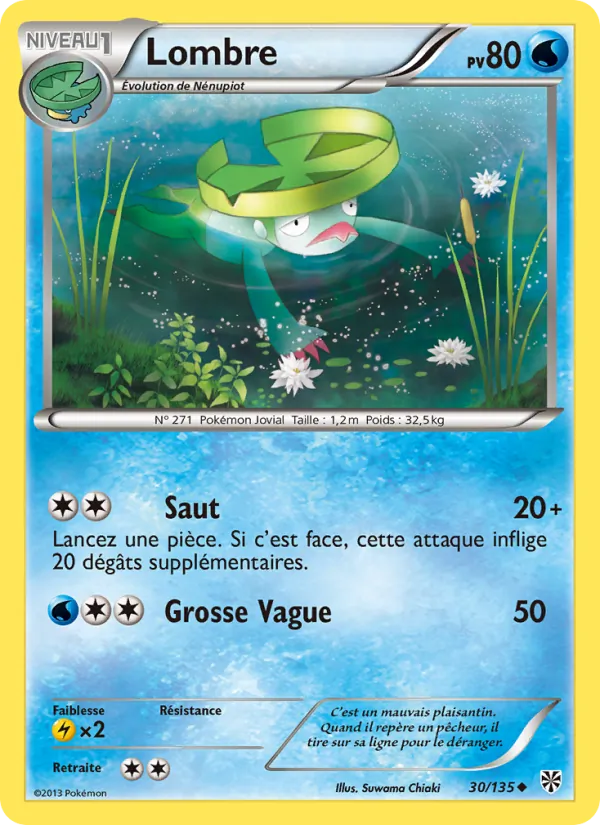 Carte Pokémon Lombre de l'extension Tempète Plasma