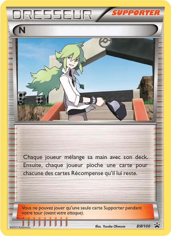 Carte Pokémon N de l'extension Promo BW