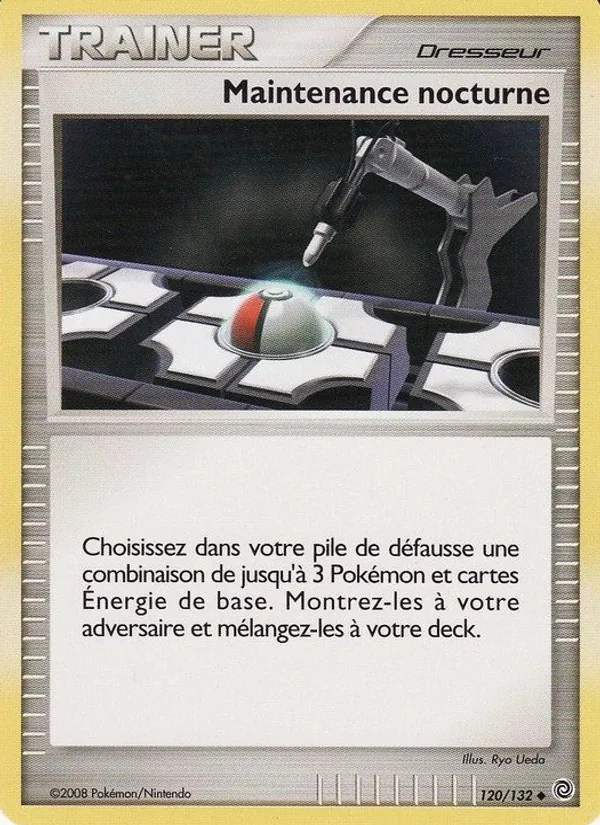 Carte Pokémon Maintenance nocturne de l'extension Merveilles Secrètes