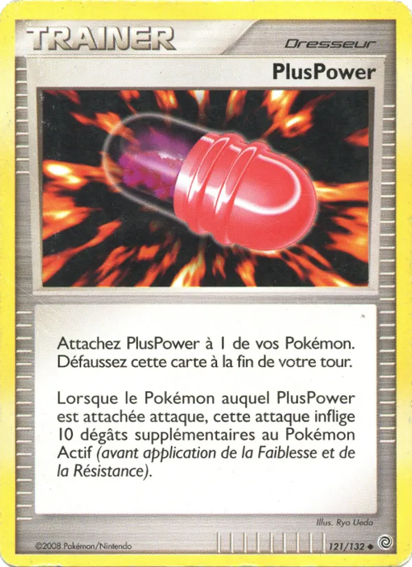 Carte Pokémon PlusPower de l'extension Merveilles Secrètes