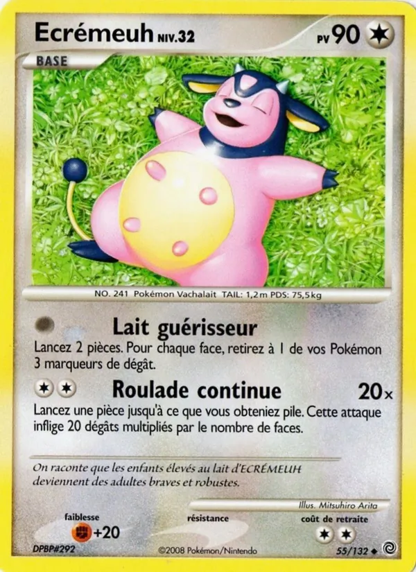 Carte Pokémon Écrémeuh de l'extension Merveilles Secrètes