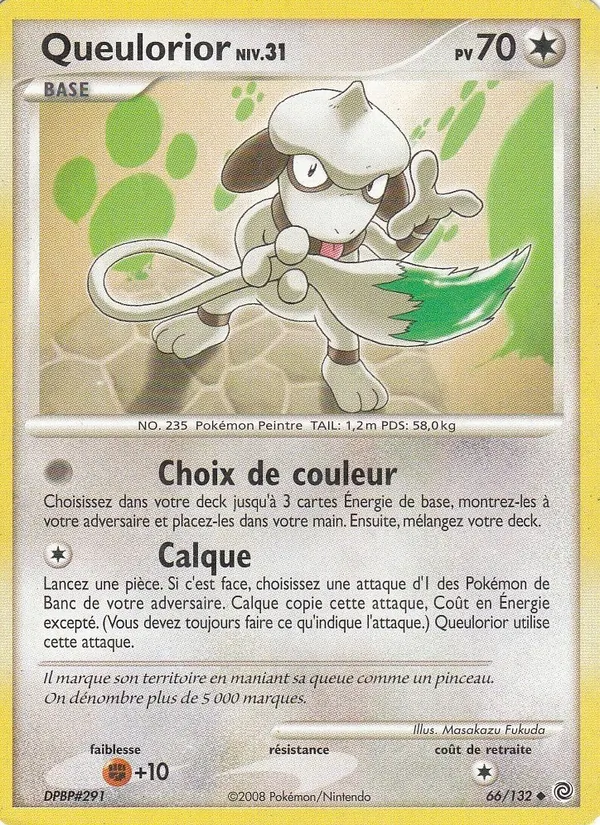 Carte Pokémon Queulorior de l'extension Merveilles Secrètes