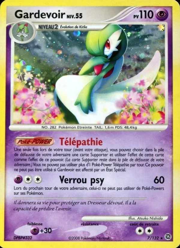 Carte Pokémon Gardevoir de l'extension Merveilles Secrètes