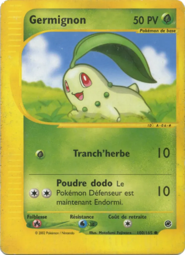 Carte Pokémon Germignon de l'extension Expedition