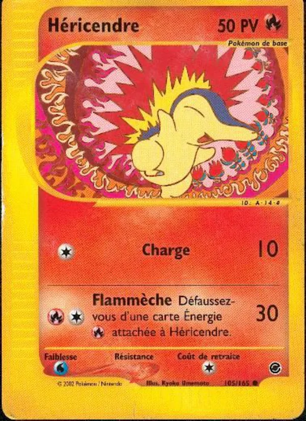 Carte Pokémon Héricendre de l'extension Expedition