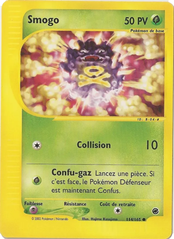 Carte Pokémon Smogo de l'extension Expedition