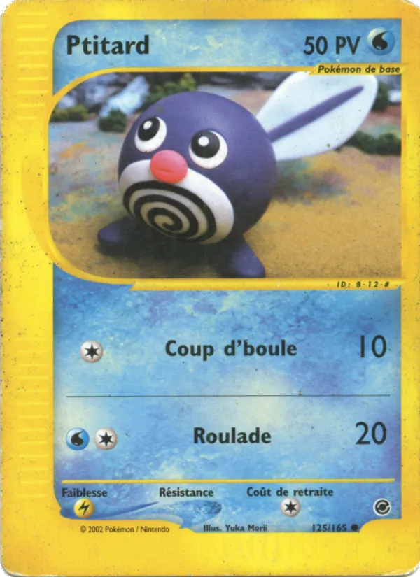 Carte Pokémon Ptitard de l'extension Expedition