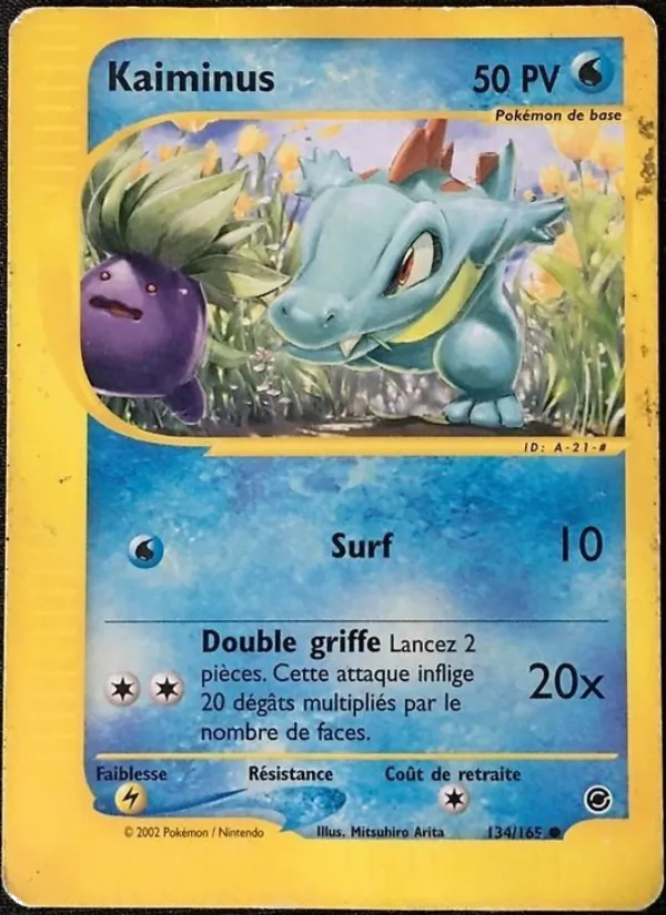 Carte Pokémon Kaiminus de l'extension Expedition