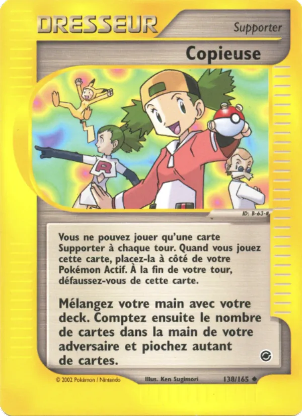 Carte Pokémon Copieuse de l'extension Expedition