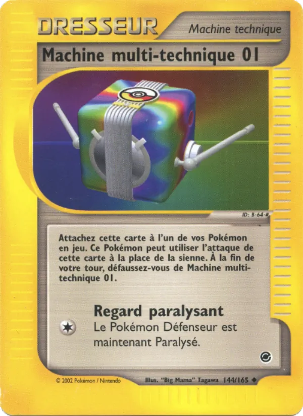 Carte Pokémon Machine multi-technique 01 de l'extension Expedition