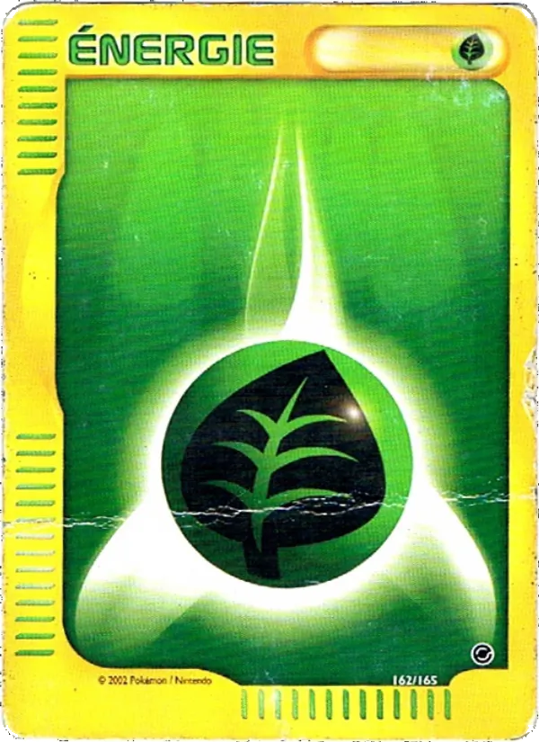 Carte Pokémon Énergie Plante de l'extension Expedition