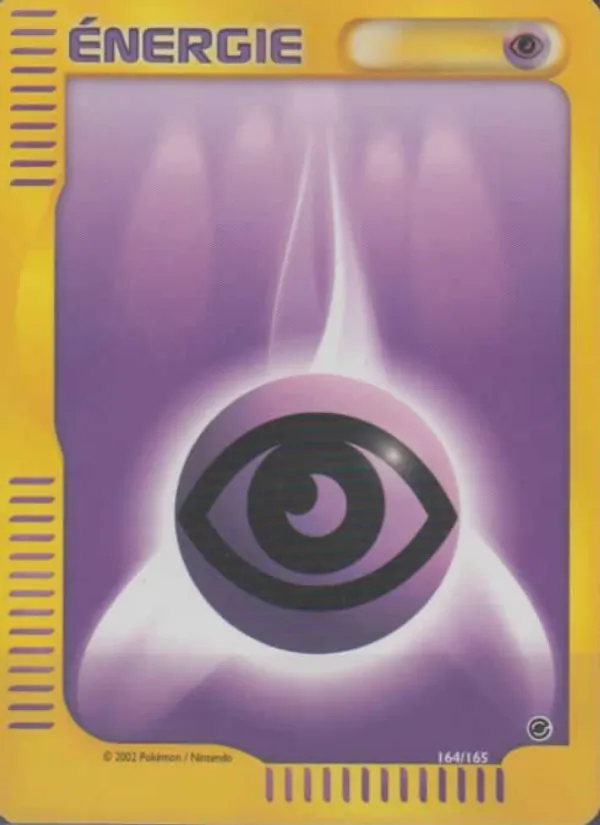 Carte Pokémon Énergie Psy de l'extension Expedition