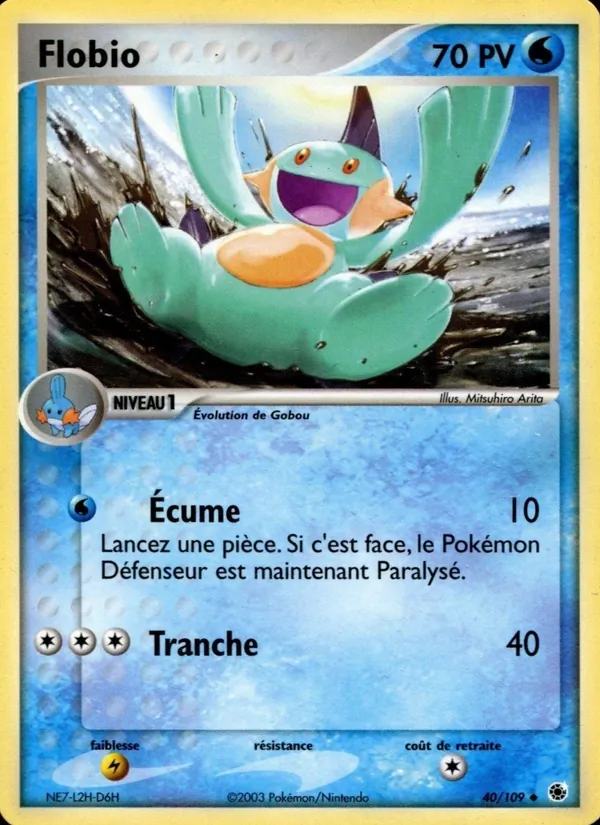 Carte Pokémon Flobio de l'extension EX Rubis & Saphir