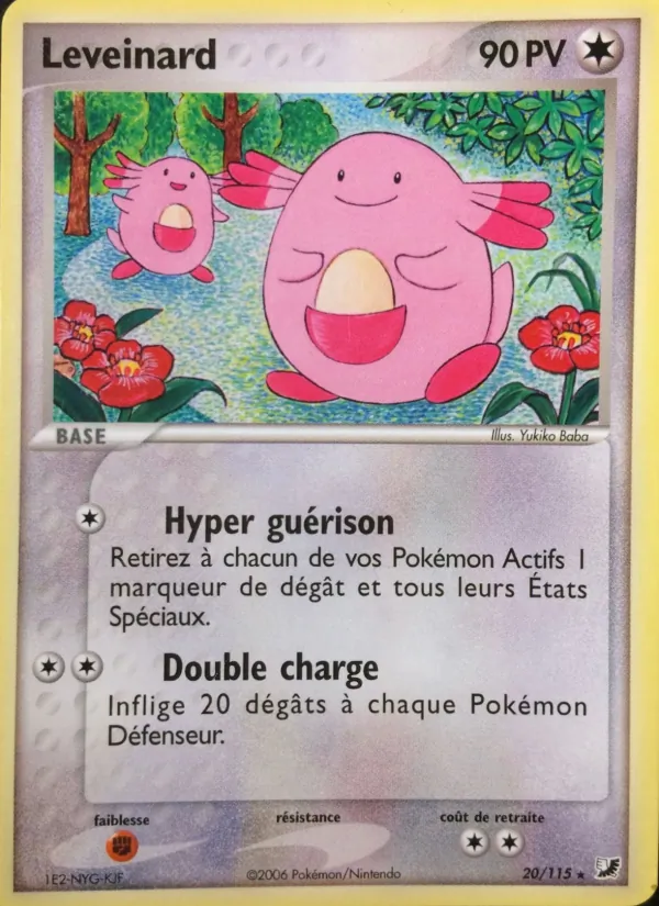 Carte Pokémon Leveinard de l'extension EX Forces Cachées