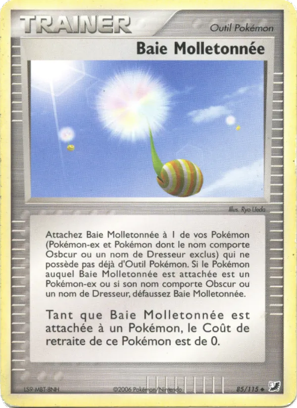 Carte Pokémon Baie Molletonnée de l'extension EX Forces Cachées