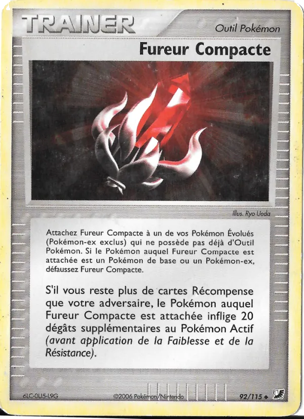 Carte Pokémon Fureur Compacte de l'extension EX Forces Cachées
